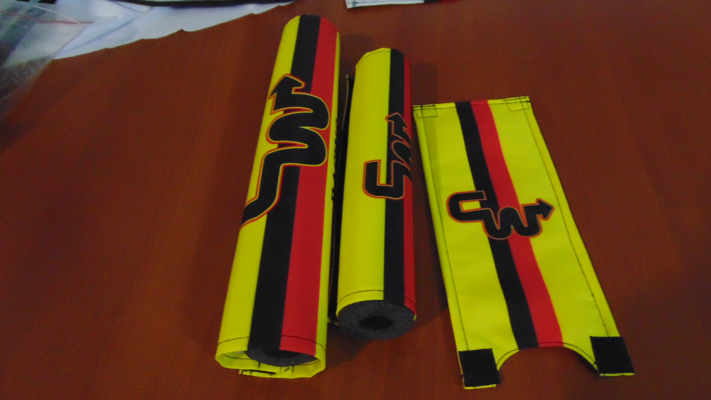 CW Old School Padsets, Yellow CW Crashpads