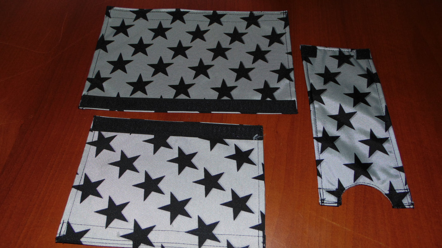 Stars Black and Silver Padsets, Old School Trick Star Padset