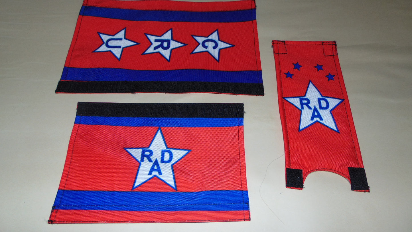 RAD Old School BMX padset, RAD 80s BMX Movie Padset