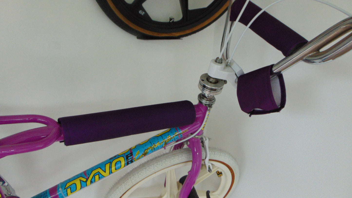 Purple Dyno Padset, Old School BMX Dyno Compe Padset