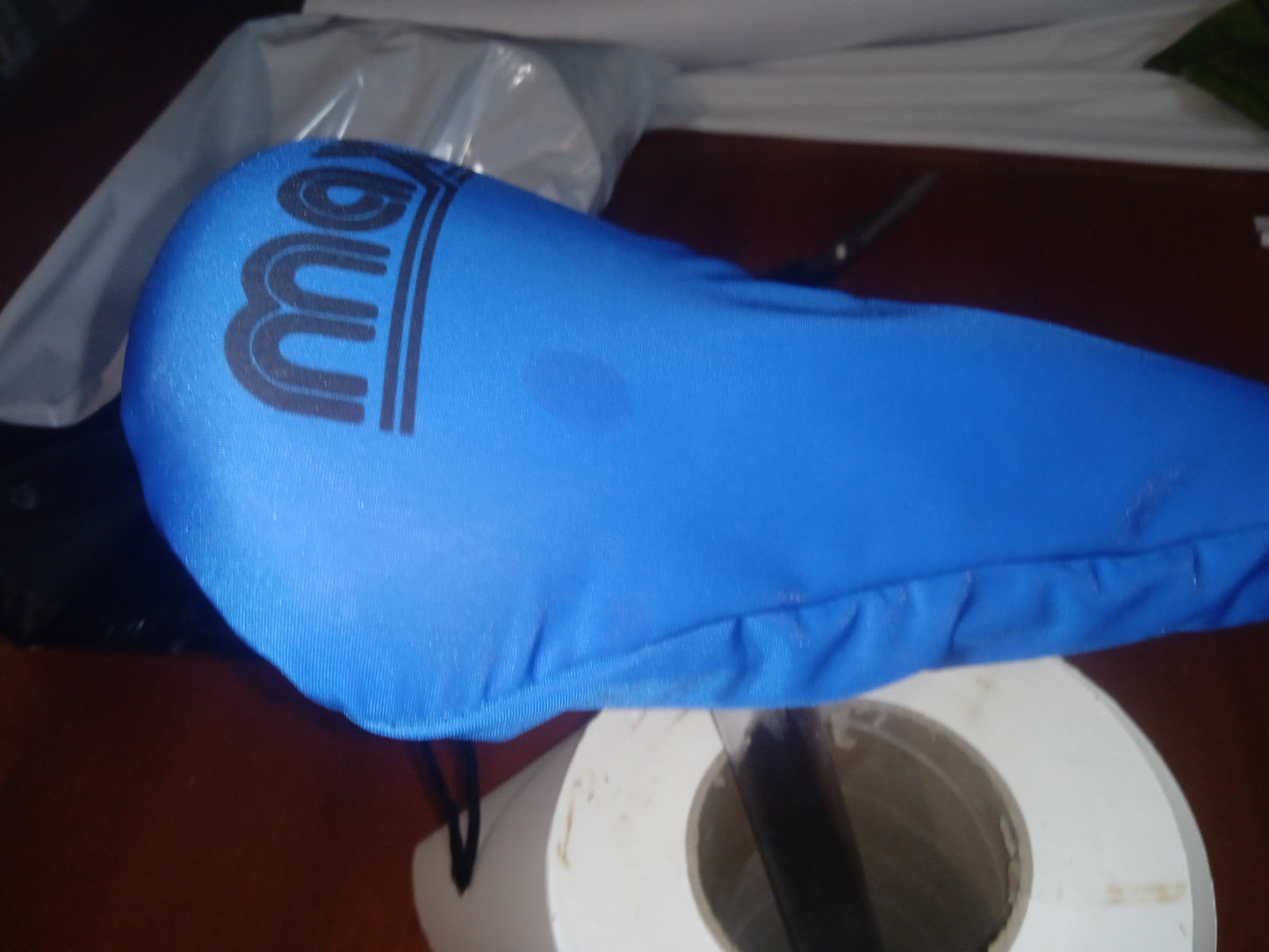 BMX Bicycle Seat Cover Vintage Style Bike Saddle Cover Old School Max Blue