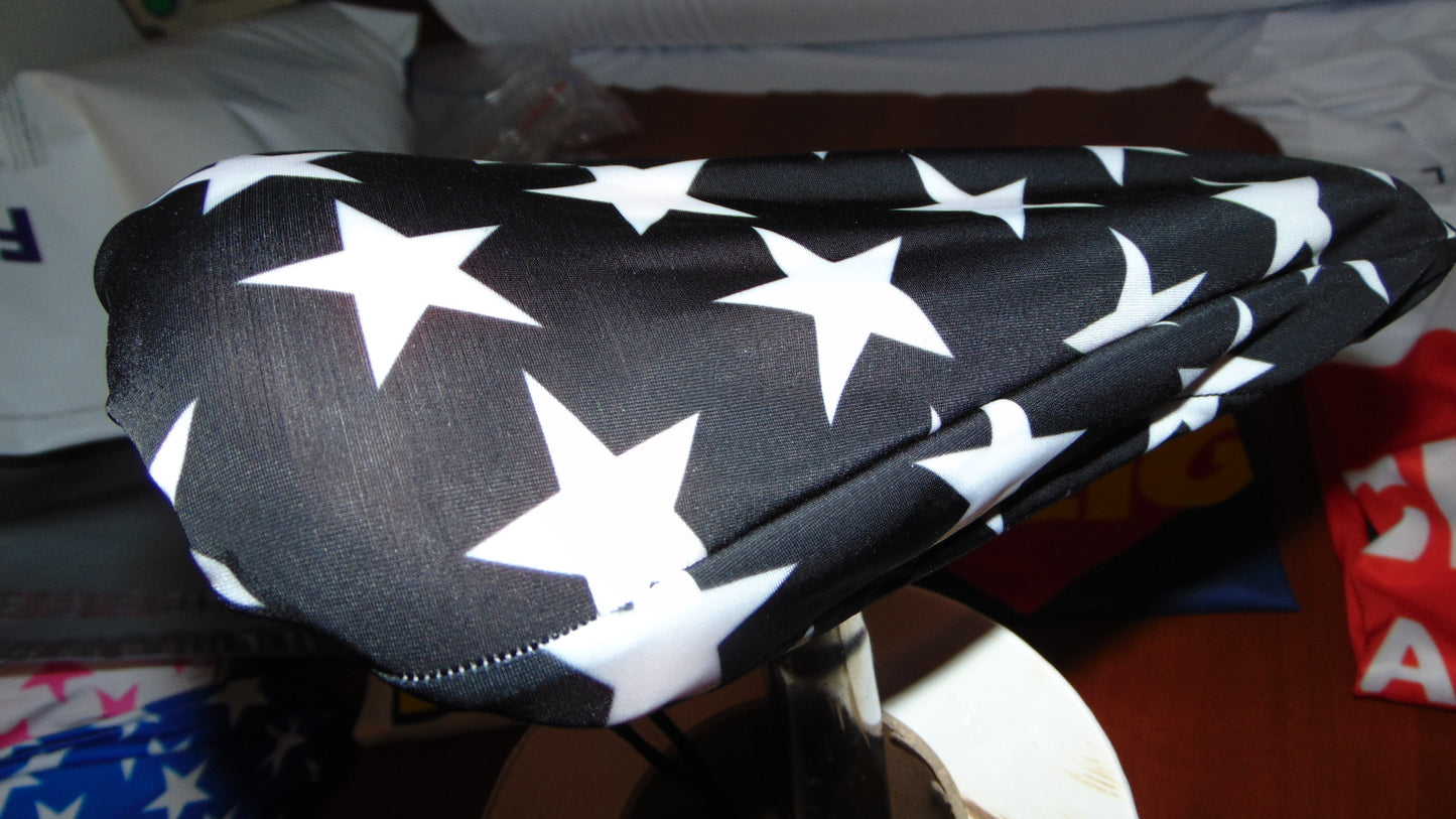 BMX Bicycle Seat Cover Vintage Style Bike Saddle Cover Old School Star Trick Star