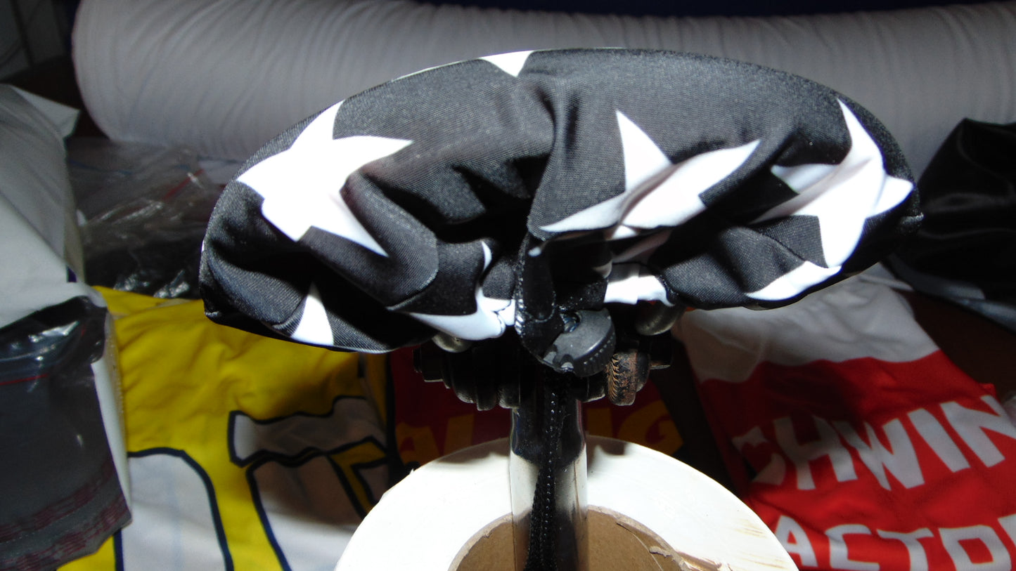 BMX Bicycle Seat Cover Vintage Style Bike Saddle Cover Old School Star Trick Star