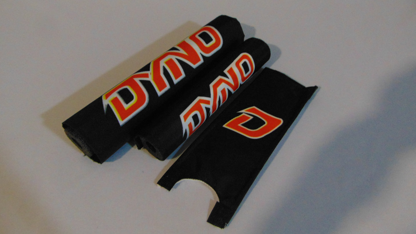 DYNO Black and Orange padset, Old School Dyno Padset