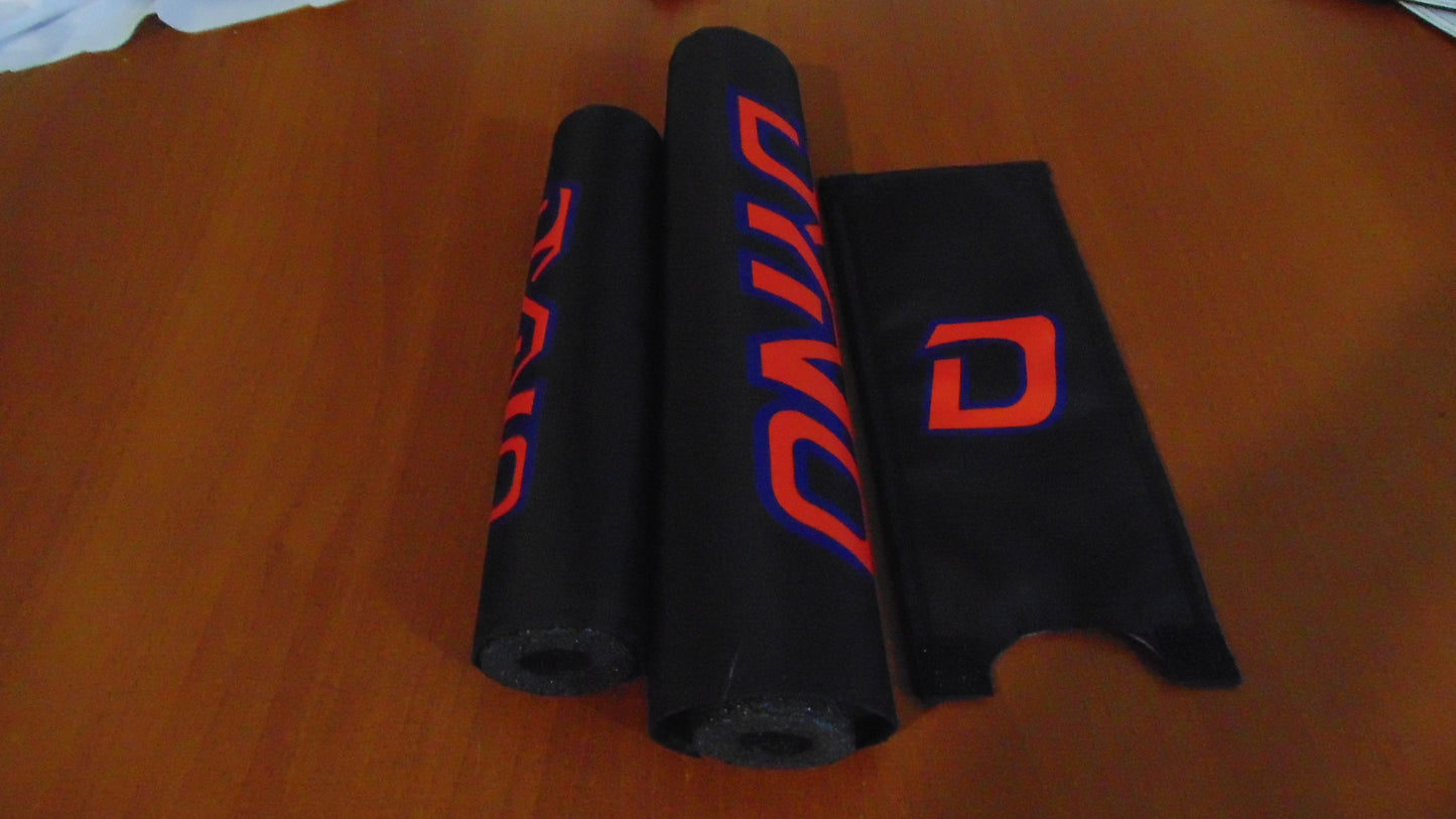 DYNO Black and Red padset, Old School Dyno Padset