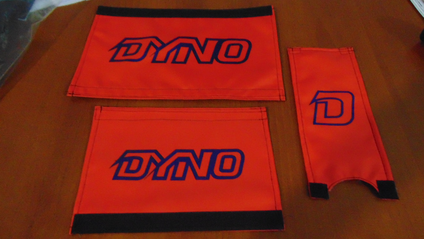 DYNO Red Padset, Old School Dyno Padset Red Crashpads