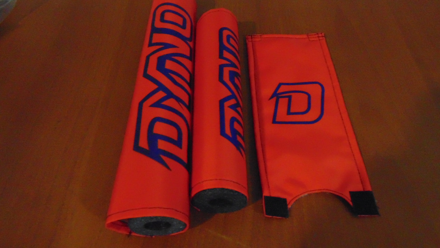 DYNO Red Padset, Old School Dyno Padset Red Crashpads