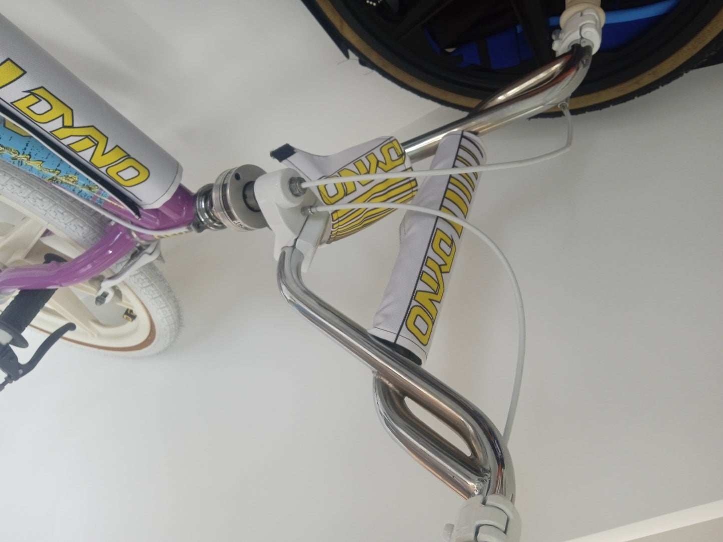 DYNO White and Yellow Padset, Old School Dyno Padset