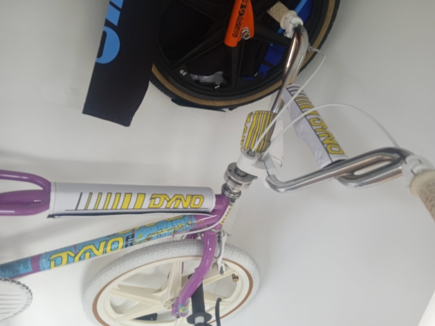 DYNO White and Yellow Padset, Old School Dyno Padset