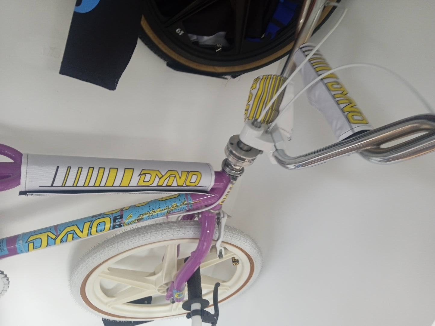 DYNO White and Yellow Padset, Old School Dyno Padset