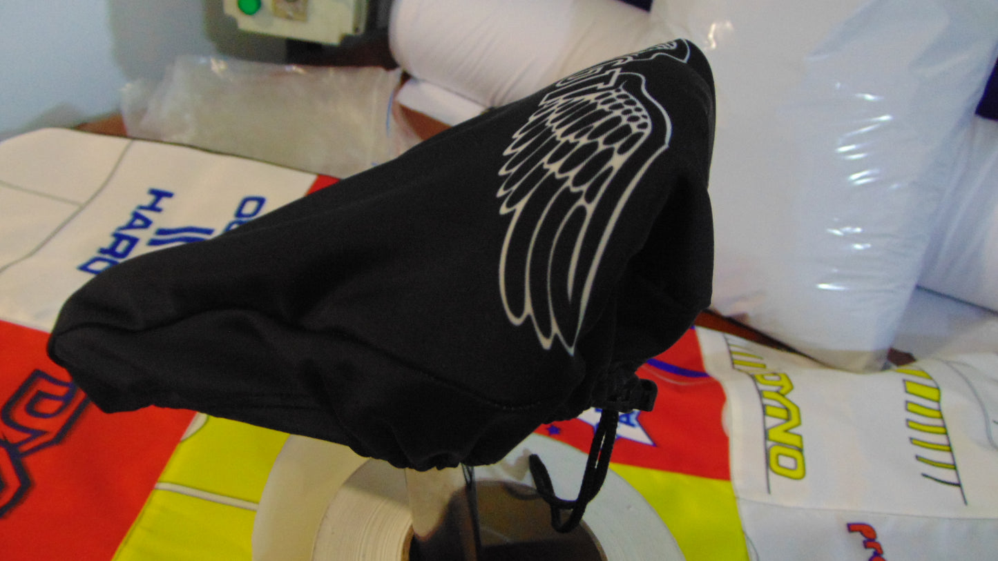 BMX Bicycle Seat Cover Vintage Style Bike Saddle Cover Old School GT Black White