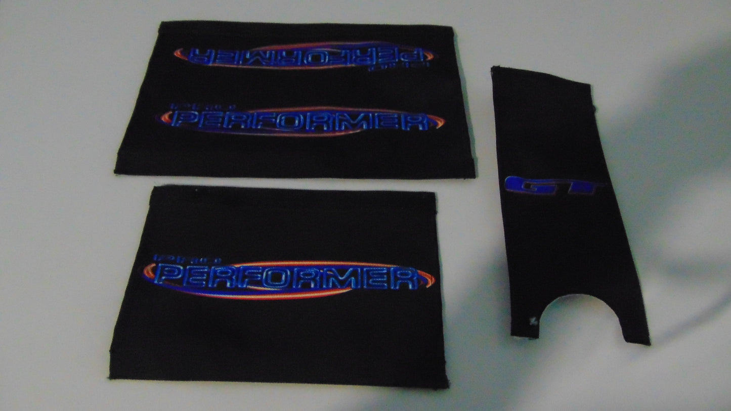 GT pro Performer 80s design Padset, Black Pro Performer Padset