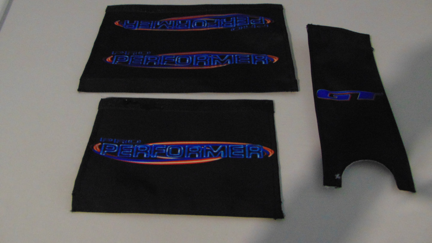 GT pro Performer 80s design Padset, Black Pro Performer Padset