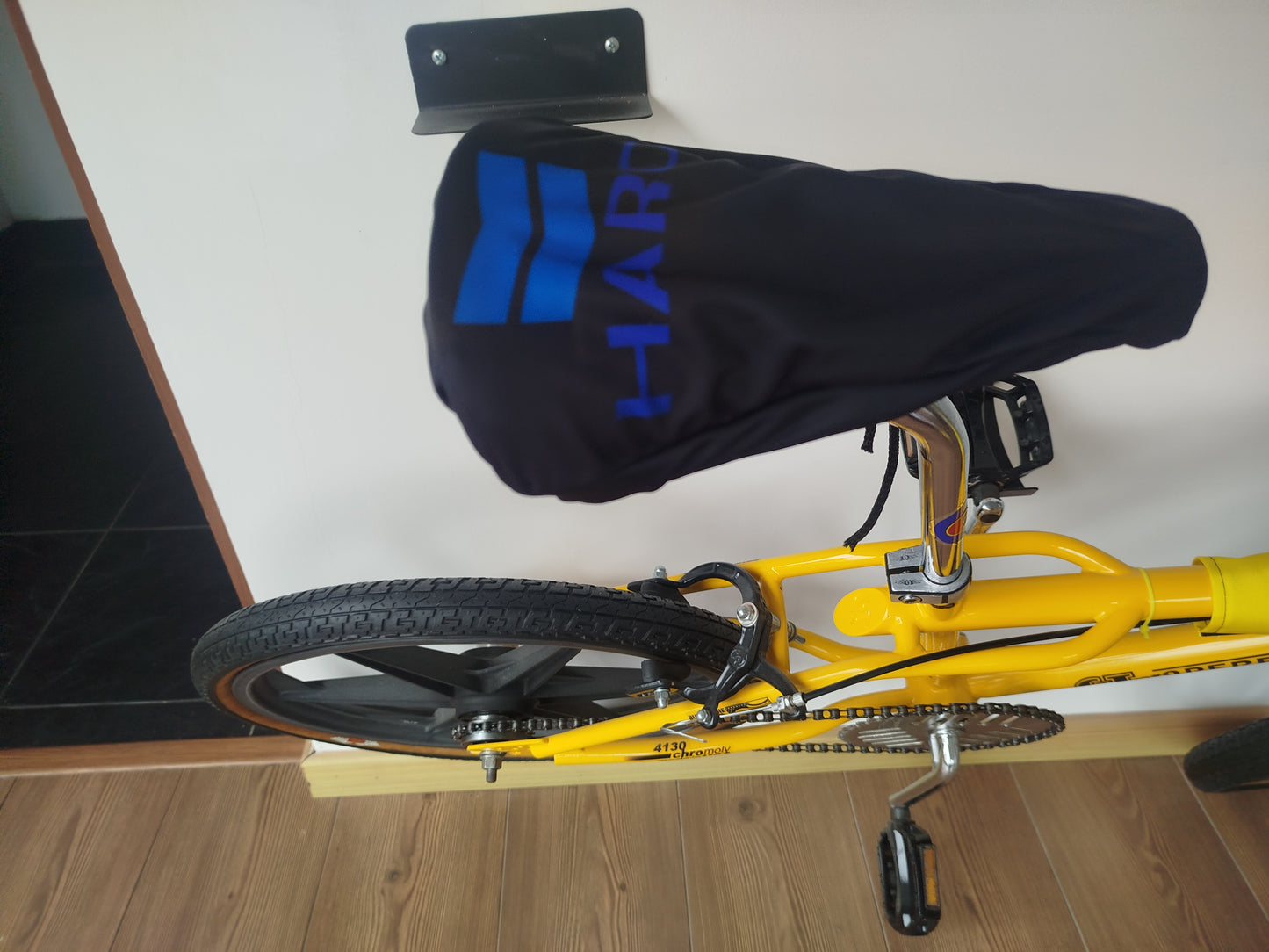 BMX Bicycle Seat Cover Vintage Style Bike Saddle Cover Old School Haro Black
