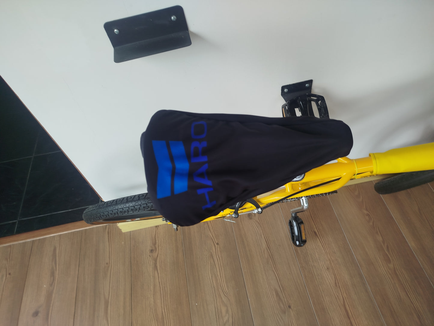 BMX Bicycle Seat Cover Vintage Style Bike Saddle Cover Old School Haro Black