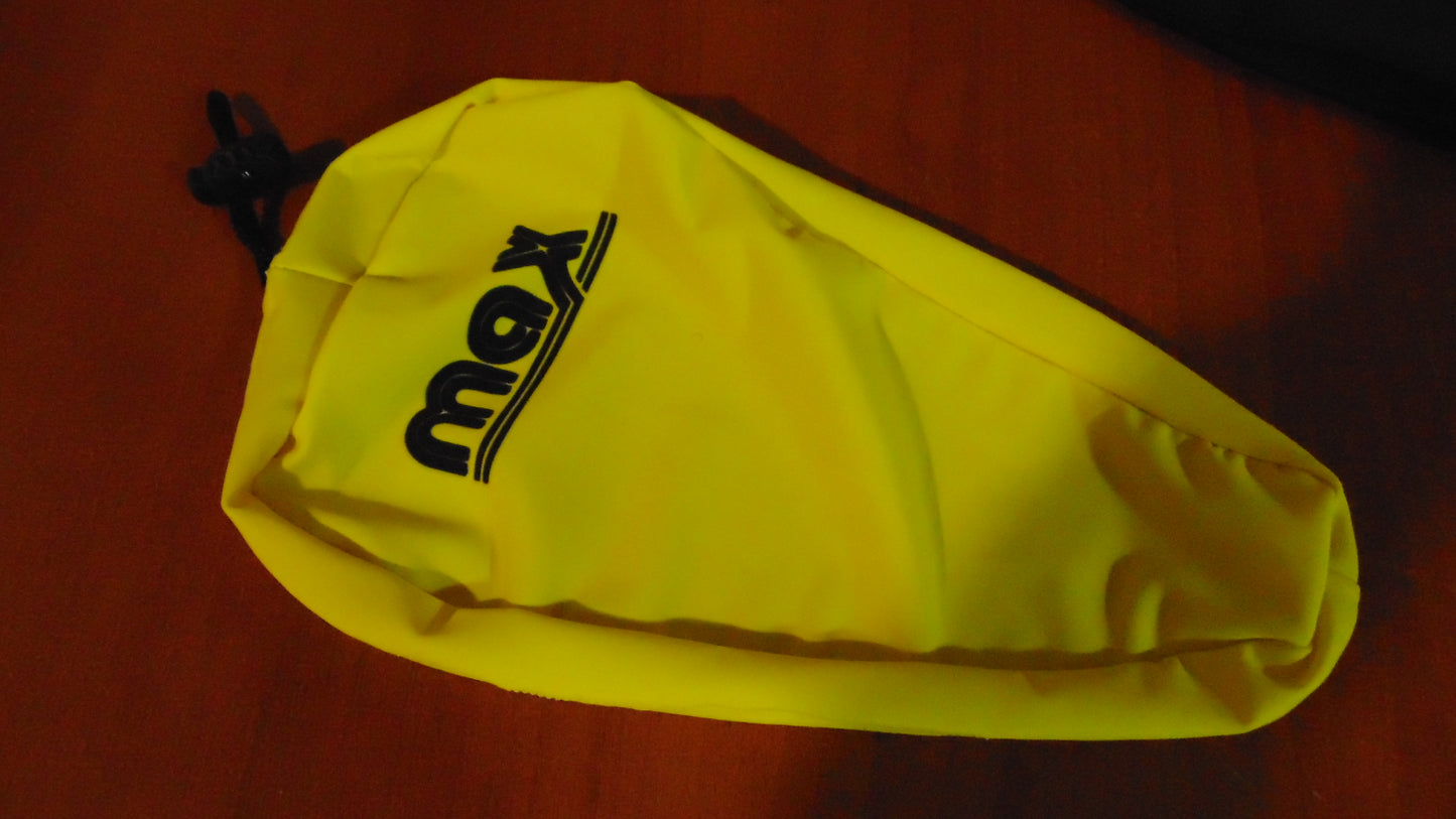 BMX Bicycle Seat Cover Vintage Style Bike Saddle Cover Old School Max Yellow