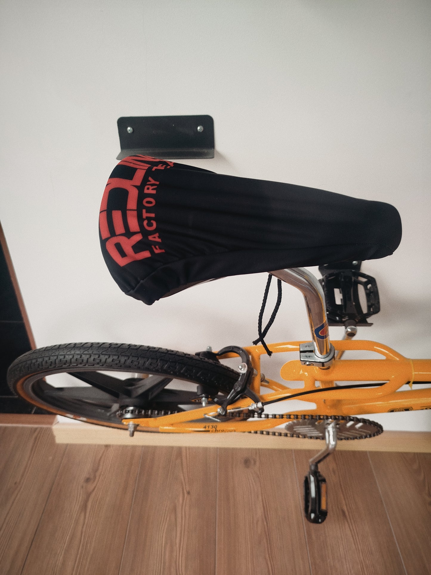 BMX Bicycle Seat Cover Vintage Style Bike Saddle Cover Old School Redline 500A 600A RL Black