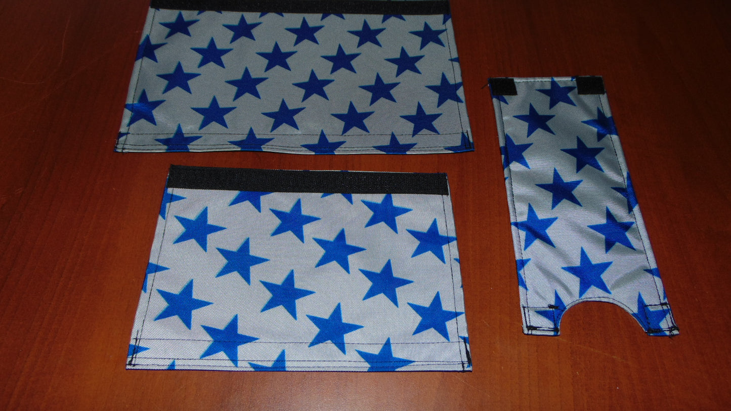 Stars Blue and Silver Padsets, Old School Trick Star Padset