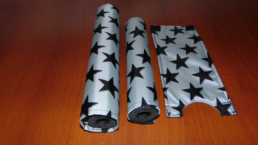 Stars Black and Silver Padsets, Old School Trick Star Padset