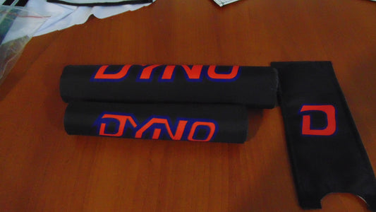 DYNO Black and Red padset, Old School Dyno Padset