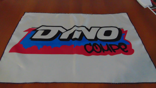 Dyno Compe Vintage BMX Flag, BMX components Banner 20*30 inches White