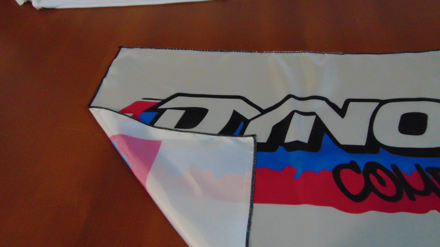 Dyno Compe Vintage BMX Flag, BMX components Banner 20*30 inches White