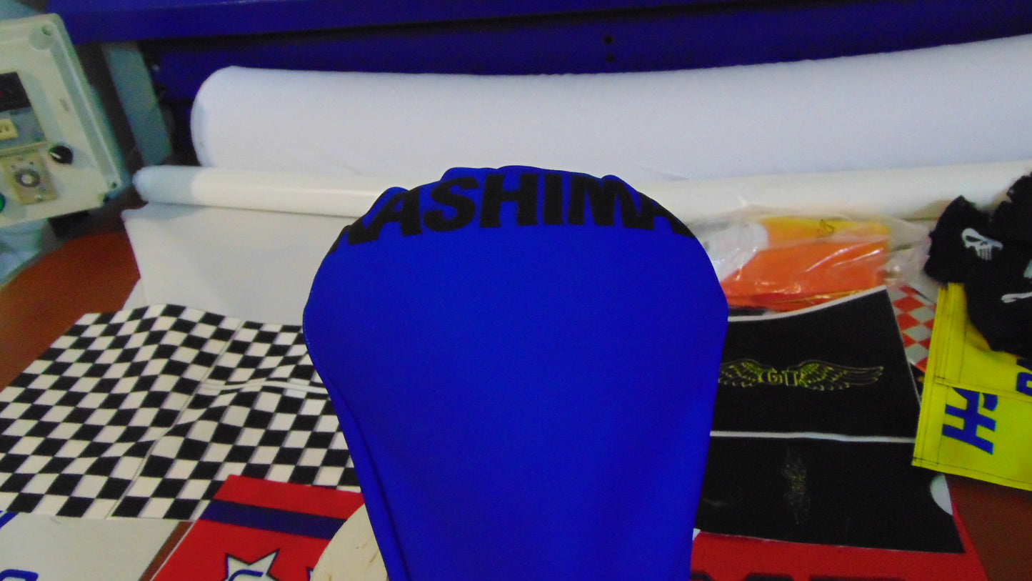 BMX Bicycle Seat Cover Vintage Style Bike Saddle Cover Old School Max Blue