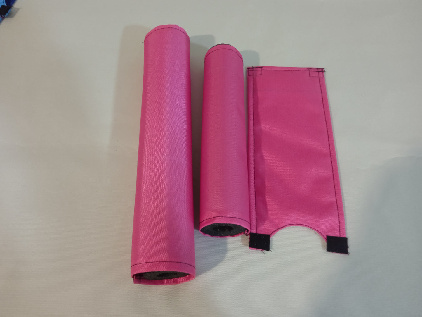 CLASSIC SOLID PINK BIKE BMX PAD SET STEM HANDLEBAR TOP TUBE BIKE PADS SOLID PINK CRASHPADSET