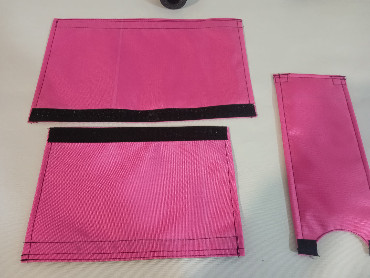 CLASSIC SOLID PINK BIKE BMX PAD SET STEM HANDLEBAR TOP TUBE BIKE PADS SOLID PINK CRASHPADSET