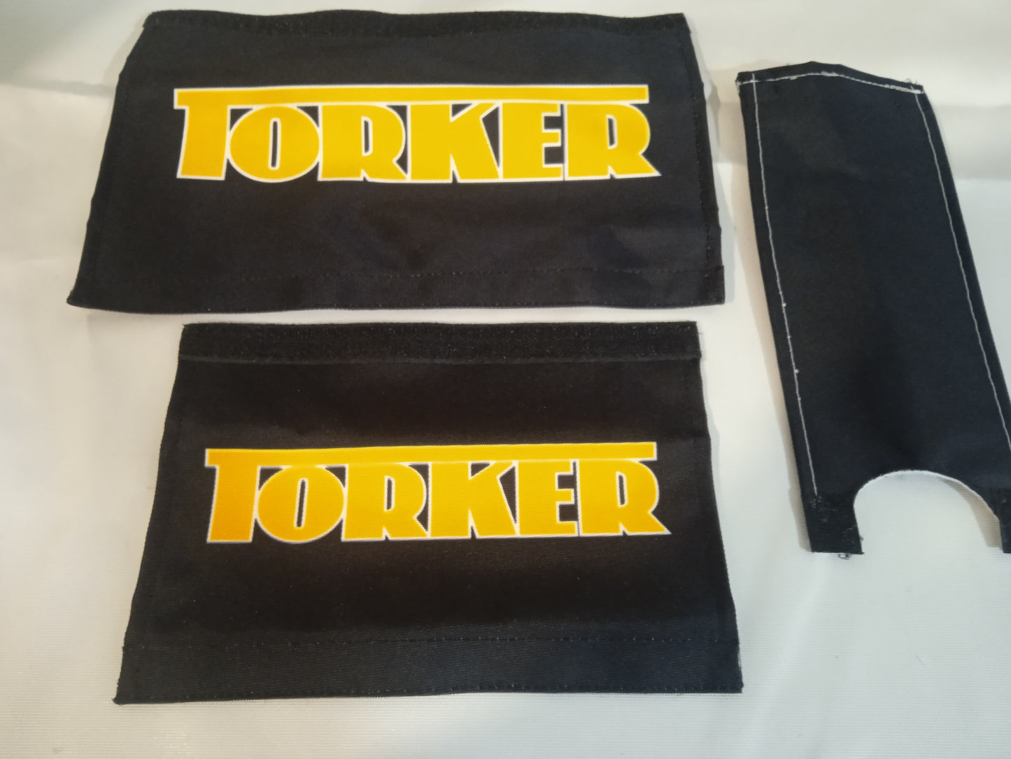 Torker BMX Padsets, Black Yellow Torker BMX Padsets